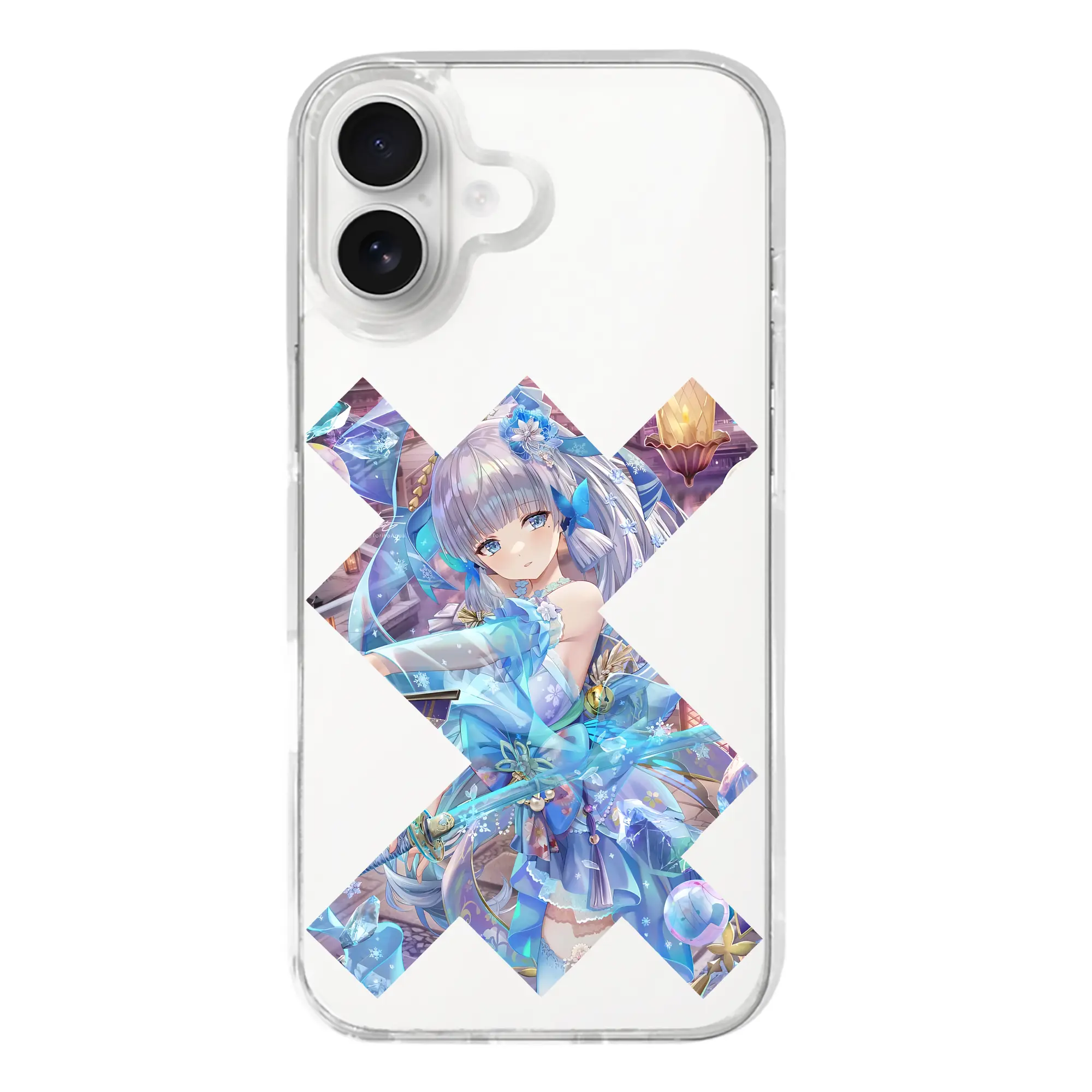 原 神 グッズ 神里綾華 - iPhone 17シリーズ 透明スマホケース – 薄型・耐衝撃・精密フィット保護カバー